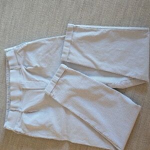 Shinestar Striped Cream Chinos